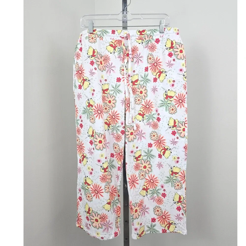 Disney Fairytale Classics Cotton Jersey Dolman Tee & Capri Set‎ Pink M - Picture 4 of 4